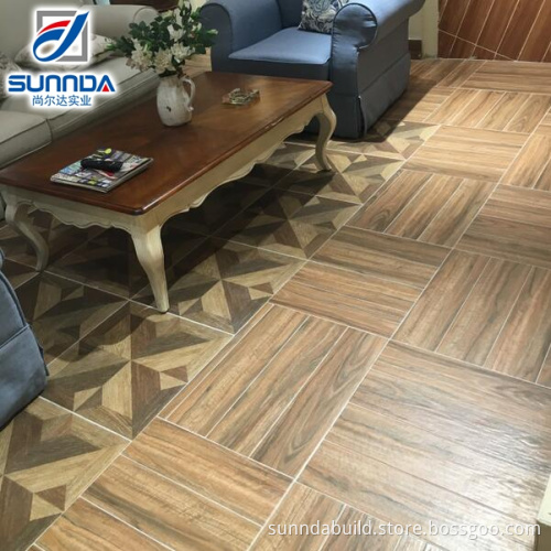 foshan hign quality factory direct selling ceramic floor tiles with wood look